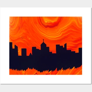 CITY ON FIRE Posters and Art